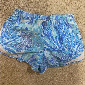 Lilly Pulitzer athletic shorts. Size L. Worn a few times